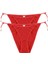 Kadın Kırmızı Yandan Bağlamalı 2'li String Slip 1
