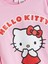 Yeni Sezon Bisiklet Yaka Hello Kitty Baskılı Kız Çocuk Pijama Takımı 3