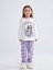 Yeni Sezon Bisiklet Yaka Kuromi Baskılı Kız Çocuk Pijama Takımı 2