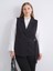 Yeni Sezon Kruvaze Yaka Kadın Klasik Yelek 1