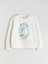 Yeni Sezon Bisiklet Yaka Kız Çocuk Sweatshirt 2'li 2