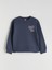 Yeni Sezon Bisiklet Yaka Kız Çocuk Sweatshirt 2'li 5