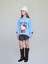 Yeni Sezon Kapüşonlu Hello Kitty Baskılı Kız Çocuk Sweatshirt 2