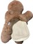 Kurabiye Adam Sıcak Su Torbası 600ML, Peluş Sıcak Su Torbası Gingerbread Yumuşak Hediyelik 6