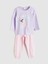 Yeni Sezon Baskılı Kız Çocuk Pijama Takım 1