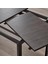 Vangsta Açılır Mutfak Masası Siyah Kahverengi 2-4 Kişilik 80 / 120 x 70 Cm 6