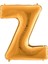 Z Harf Supertrend Altın Folyo Balon 40" 2