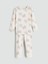 Yeni Sezon Baskılı Kız Bebek Pijama Takım 1