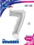 7 Rakam Supertrend Gümüş Folyo Balon 26" 1