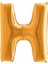 H Harf Supertrend Altın Folyo Balon 40" 2