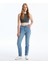 Yeni Sezon Yüksek Bel Straight Fit Kadın Jean Pantolon 2