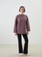 Yeni Sezon Bisiklet Yaka Oversize Kadın Kalın Sweatshirt Tunik 2