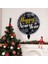 Yıldızlı Happy New Year Folyo Balon 1