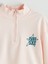 Yeni Sezon Dik Yaka Kız Çocuk Sweatshirt 3