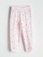 Yeni Sezon Beli Lastikli Kız Çocuk Pijama Alt 1