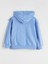 Yeni Sezon Kapüşonlu Fermuarlı Kız Çocuk Sweatshirt 2