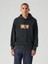 Erkek Siyah Kapüşonlu Sweatshirt 003VL-0003 1