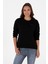 Kadın Siyah Sweatshirt 50313586-VR046 1