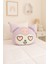 Kuromi Mor Peluş Yastık, Uyku Arkadaşı Kuromi Lila Peluş Yastık 40 cm 1