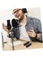 Podcasting Ekipmanı Mikrofon Standı Adaptör Kiti Mikrofon Sapı Montajı Için Uzatılabilir Bom Kolları 3