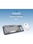 Rooty Bluetooth Klavye Mouse Set Çoklu Cihaz Bağlantılı Ev - Ofis Kullanımı İçin Ergonomik Tasarım 2