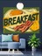 Yumurta ve Ekmek Temalı Breakfast Yazısı Dekoratif Kanvas - Mdf Ahşap Tablo 2