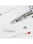 Airbrush Püskürtücü Temizleme Onarım Aracı Kiti Paslanmaz Çelik Iğne Fırça Seti 0.2mm, 0.3mm, 0.5mm Iğne 4
