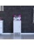 Efil Dolap Dar Alanlar Için Çok Amaçlı Dolap Tek Kapaklı 3 Göz Raf Dolap 45X75X32,5 cm 2