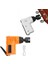 Electric Guitar String Sinder, String Winders Gitar Banjo Violin Elektrik Sarıcı Kesici Aracı Ukulele Için Plastik Metal Sarıcı 2.7-4.3V (Turuncu) 2