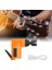 Electric Guitar String Sinder, String Winders Gitar Banjo Violin Elektrik Sarıcı Kesici Aracı Ukulele Için Plastik Metal Sarıcı 2.7-4.3V (Turuncu) 5