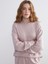 Yeni Sezon Bisiklet Yaka Oversize Kadın Sweatshirt 1