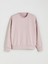 Yeni Sezon Bisiklet Yaka Oversize Kadın Sweatshirt 5