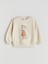 Yeni Sezon Bisiklet Yaka Kız Çocuk Sweatshirt 1