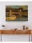 Claude Monet - The Railway Bridge At Argenteuil - Ahşap Mdf Tablo 3