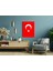 Dikey Türk Bayrağı - Ahşap Mdf Tablo 3