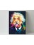 Albert Einstein Pop Art -Ahşap Mdf Tablo 3