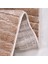 Monzon Modern Kahverengi Polyester Pamuk Tabanlı Makine Halısı 3