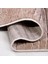 Monzon Modern Kahverengi Polyester Pamuk Tabanlı Makine Halısı 4