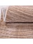 Monzon Modern Kahverengi Polyester Pamuk Tabanlı Makine Halısı 5