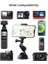 Gopro Hero 13 12 11 10 9 8 Max, Dji Osmo Action 5 4, Osmo Pocket, INSTA360 X5 X4 X3, One X2, Telefon Vantuzlu Tutucu, Rüzgar Ekranları ve Windows Için 5