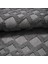 Conde Geometrik Antrasit Polyester Kaydırmaz Tabanlı Makine Halısı 5