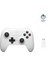 Ultimate Hall Effect 2.4g Controller ve Şarj Dock - Beyaz Windows, Android Pc Ipad Uyumlu 2
