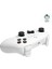 Ultimate Hall Effect 2.4g Controller ve Şarj Dock - Beyaz Windows, Android Pc Ipad Uyumlu 3