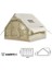 Madfox Bigless Glamping Cotton Inflatable Şişme Çadır [ Baca Çıkışlı ] 3