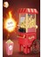 Mutfaksever Kırmızı Mısır Patlatma Popcorn Makinesi Kırmızı Yağsız Popcorn 1200W 1