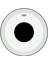 P3-1324-10- Powerstroke® P3 Şeffaf Top Black Dot™ 24\" Bas Davul Derisi 2