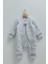 Incibaby % 100 Pamuk 1.6 Tog Içi Dolgulu Bulut Detaylı Erkek Bebek Tulum 1