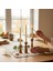 El Yapımı Ahşap Şamdan Seti – Minimalist Dekoratif Mumluk (3’lü Set) 4