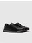 Siyah Erkek Deri Sneaker 28126 2
