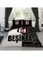 Lisanslı Beşiktaş Parçalı Logo Pamuk Çift Kişilik Nevresim Takımı 1